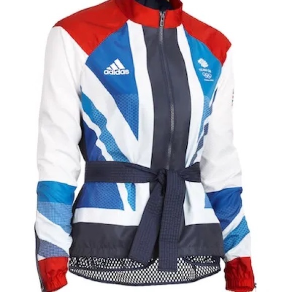 RARE Adidas Stella McCartney Olympic 2012 Team GB Jacket Two Shot - Picture 3 of 3
